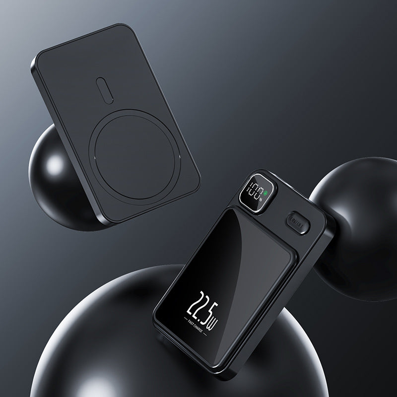 Qi Charger with Digital Display Bowlift