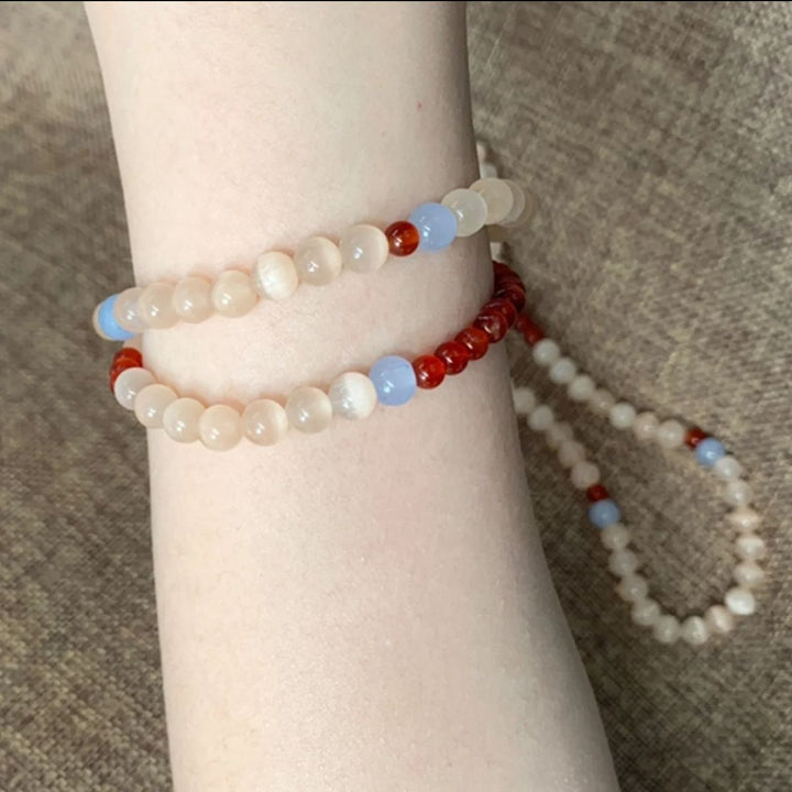 Handmade Gemstone Stretch Bracelet Bowlift