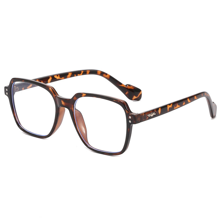 Women square glasses with transparent frame and stylish design Bowlift