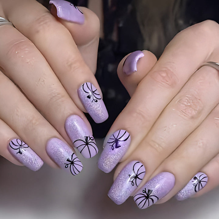 Charming Decorative Press-On Nails Bowlift