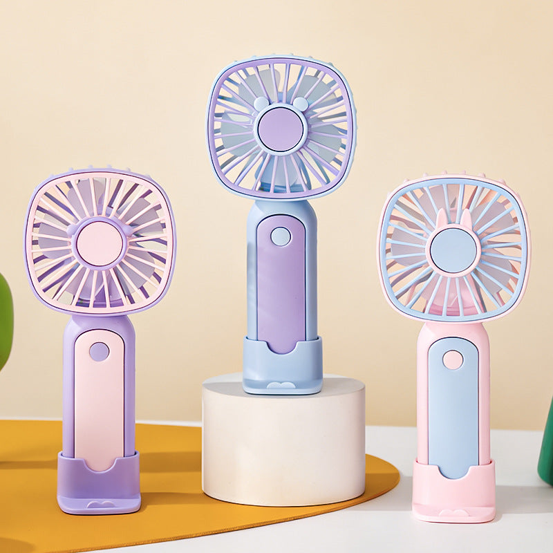 Ladies Portable Mini Fan with Innovative Design Bowlift