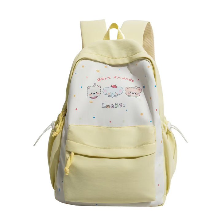 Leisure backpack with playful animal motif and practical compartments Bowlift