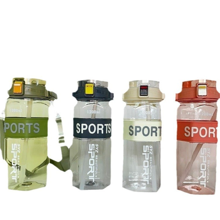Women's Sport Water Bottle with Practical Carrying System Bowlift