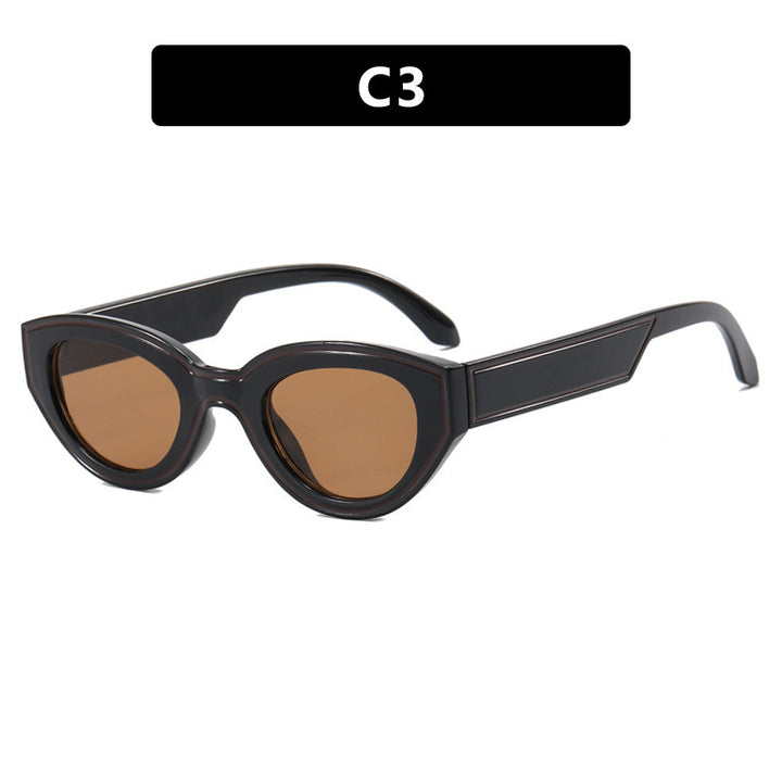Women Cat-Eye Sunglasses with Innovative Frame Bowlift