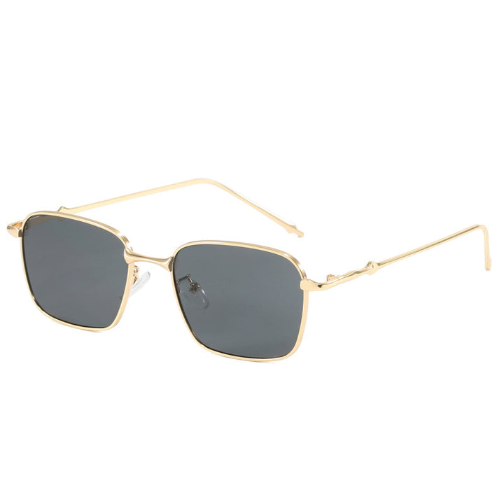 Women elegant square sunglasses with high-quality metal frame Bowlift