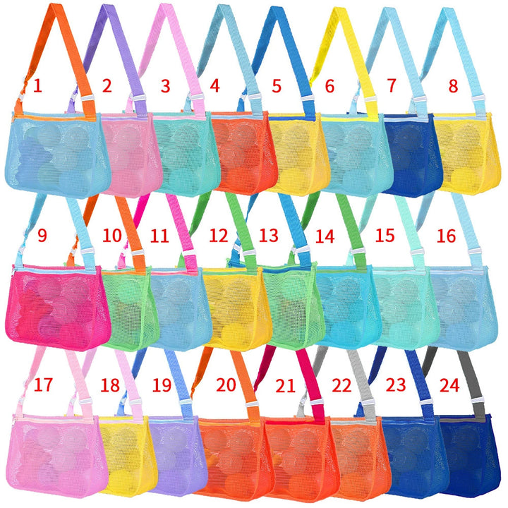 Multifunctional mesh handbag with adjustable shoulder strap Bowlift