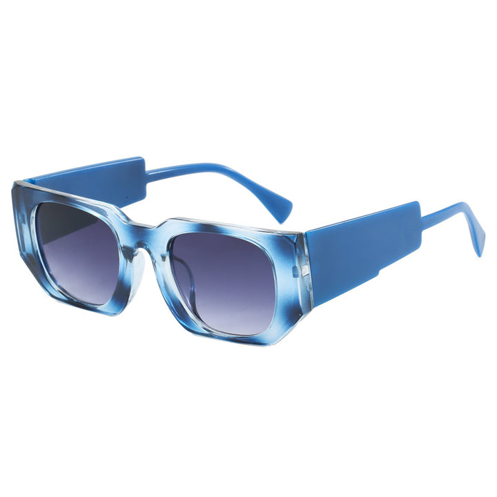 Women geometric oversized sunglasses with wide design Bowlift