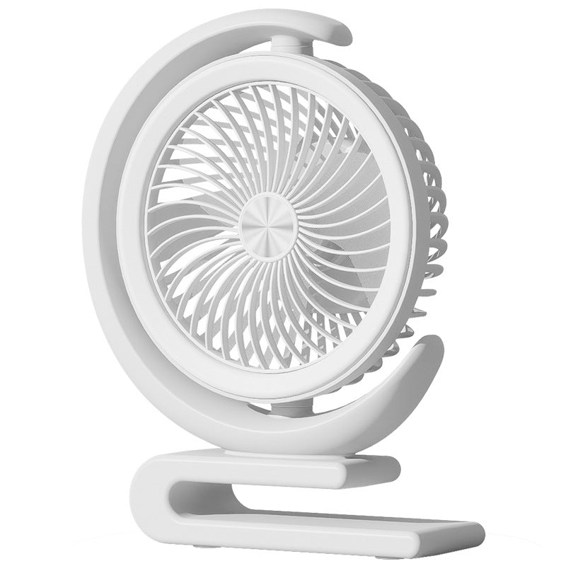 Unisex Desktop Oscillating Air Circulator Fan Bowlift