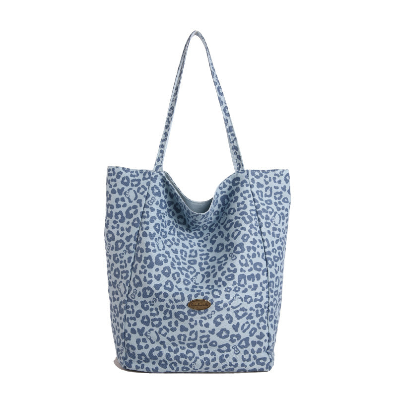 WoStylish Reversible Leopard Print Tote Bag Bowlift