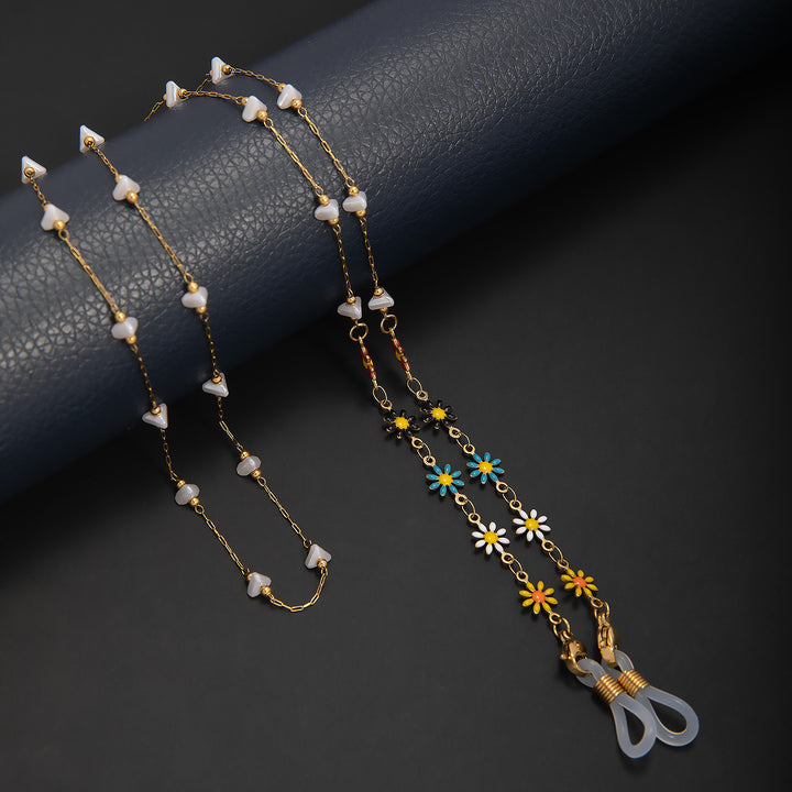 Decorative Beaded Eyewear Chain Bowlift
