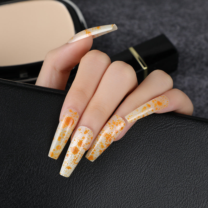 Artificial nails with delicate floral design Bowlift