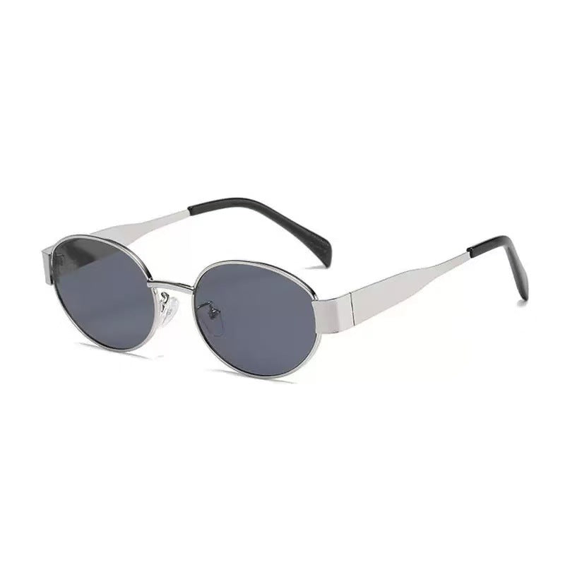 Elegant Modish Oval Frame Sunglasses Bowlift