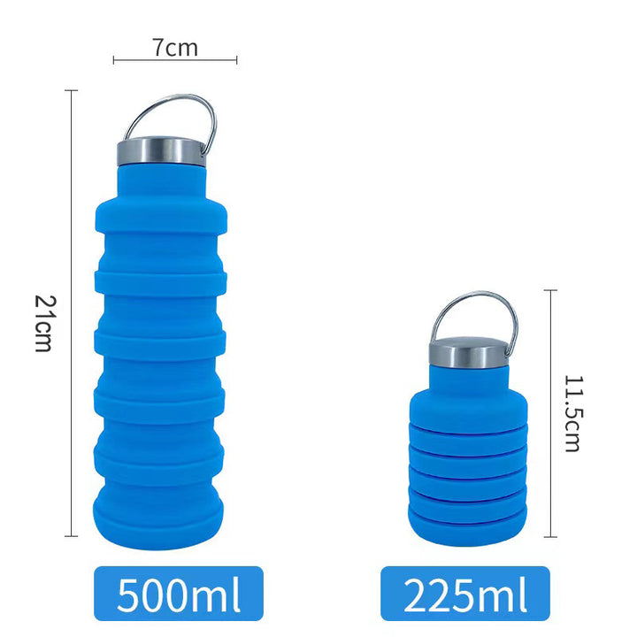 Ladies Foldable Silicone Water Bottle Bowlift