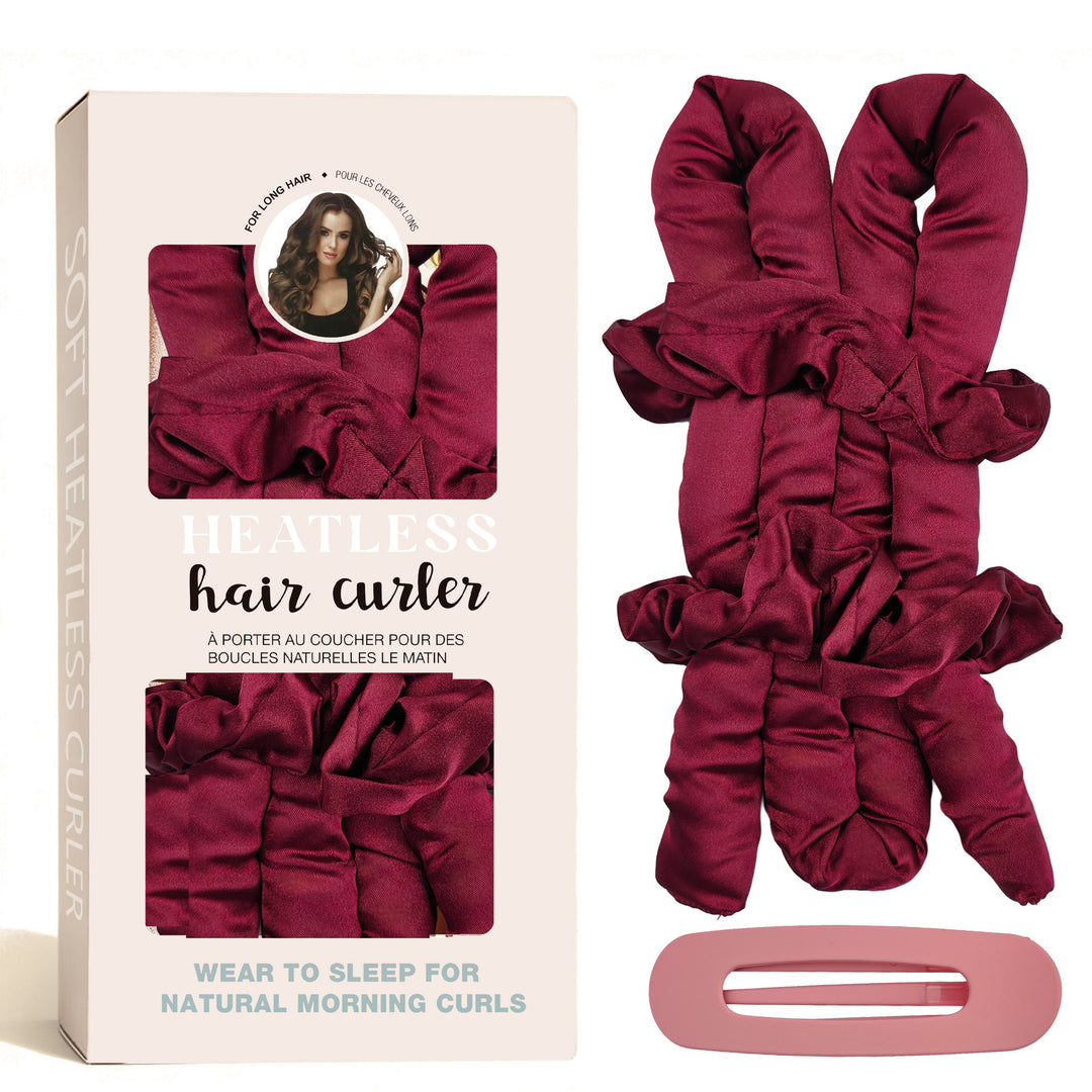 Heatless Hair Bow Curlers
