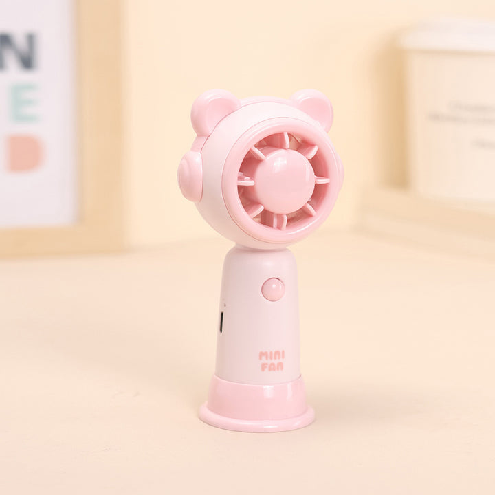 Women's portable hand fan with cute design Bowlift