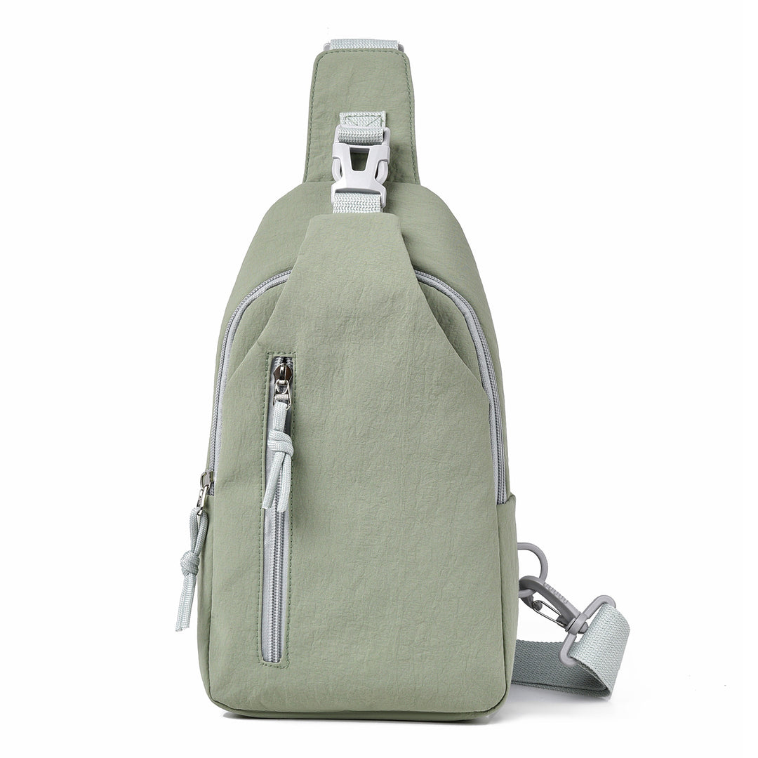 Sling Backpack with Ergonomic Carrying System and Multiple Compartments Bowlift