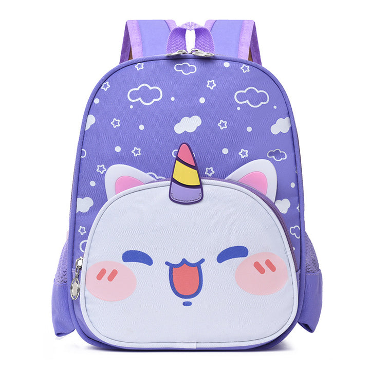Kids' Unicorn-Themed School Backpack Bowlift