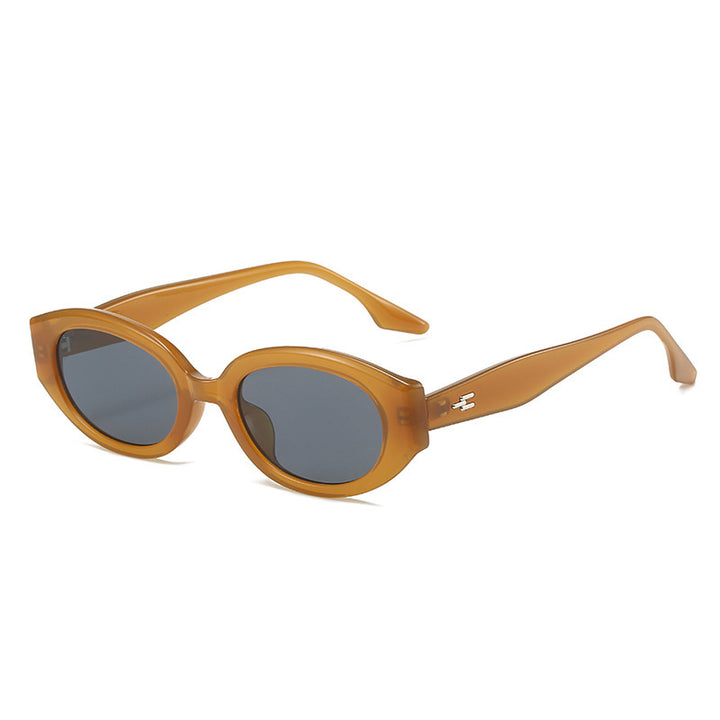 Fashion-Forward Statement Oval Sunglasses Bowlift