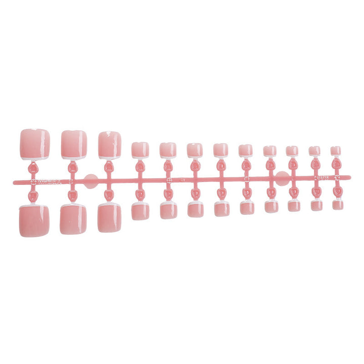 Artificial nail set with glossy high-gloss surfaces and elegant shapes Bowlift