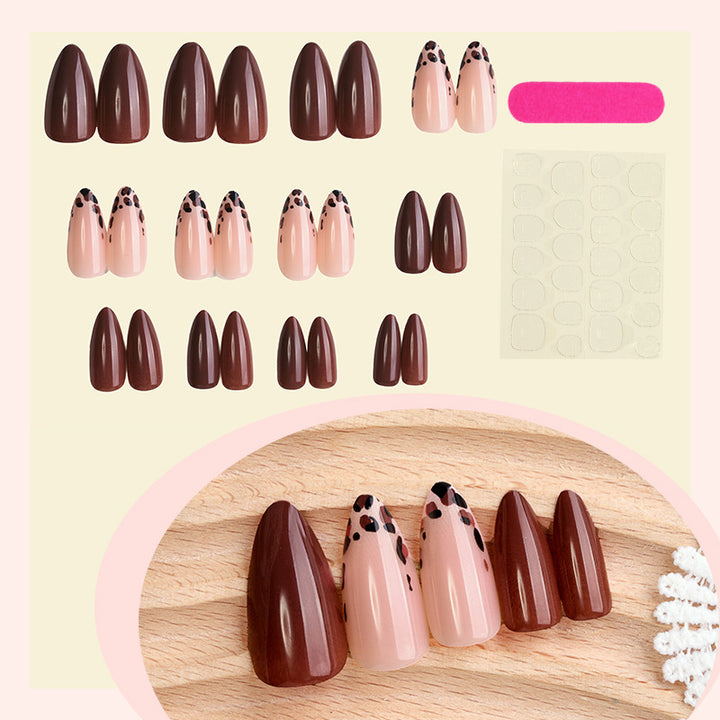 Artificial nail set with elegant designs Bowlift