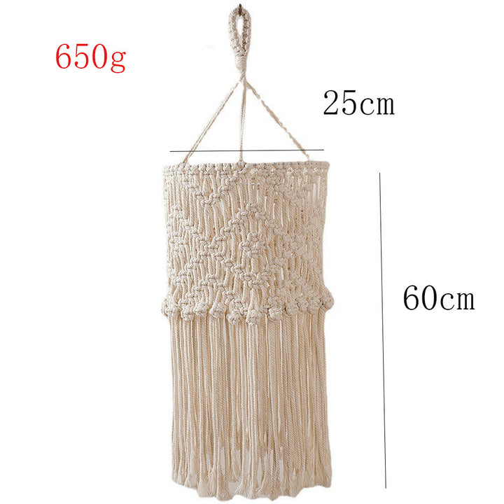 Macramé Hanging Light Shade Bowlift