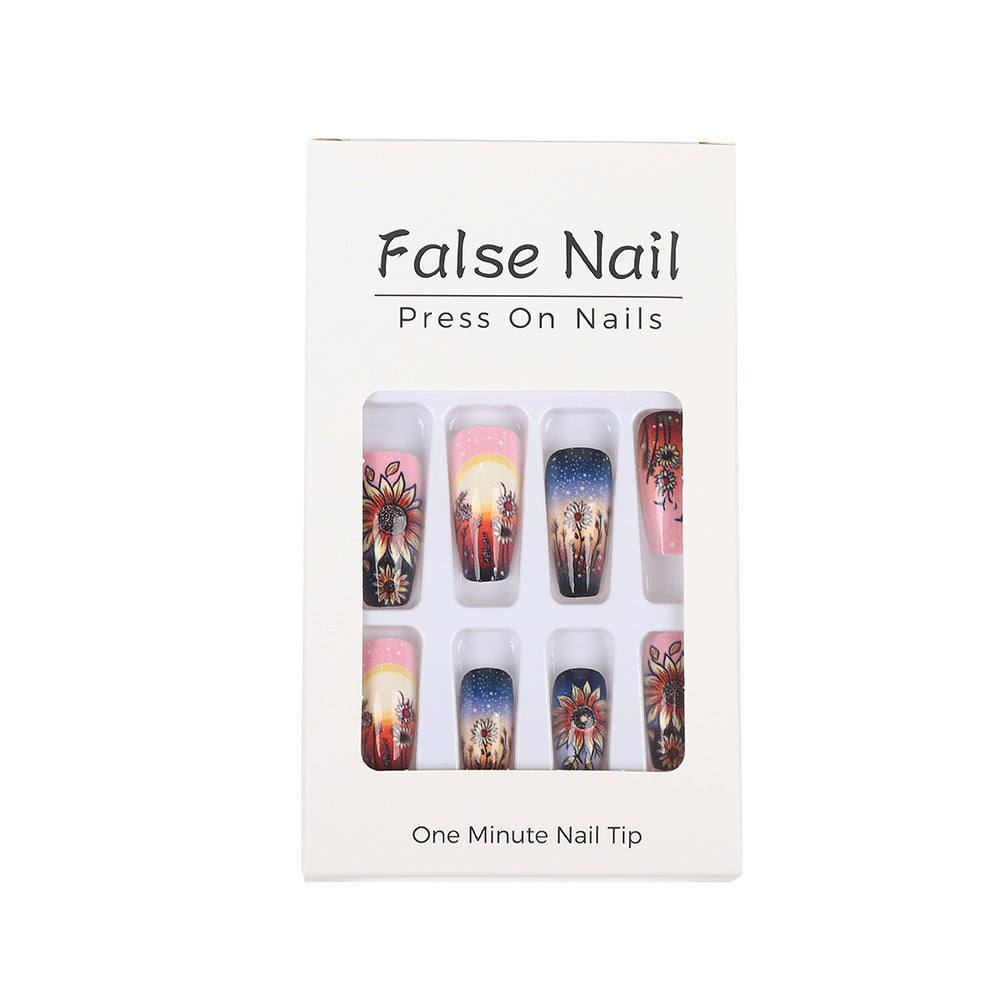Art Nail Set with Bohemian Designs Bowlift