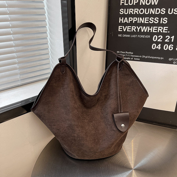 Suede Hobo Bag Bowlift