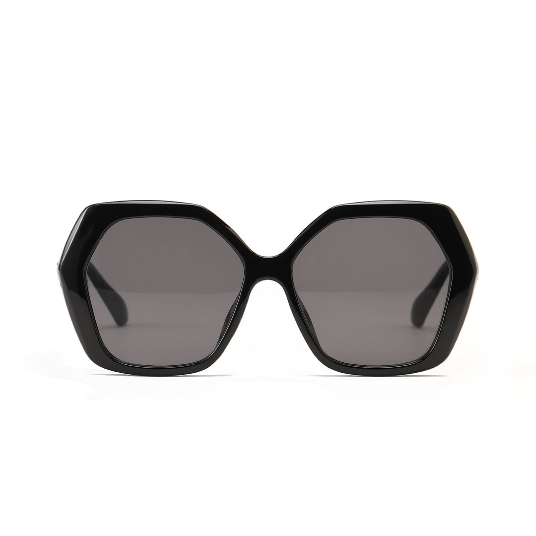 Women's geometric sunglasses with eye-catching design Bowlift