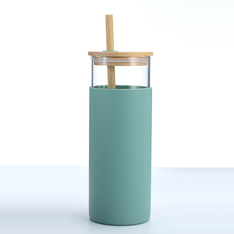 Ladies stylish drinking cup with bamboo lid Bowlift