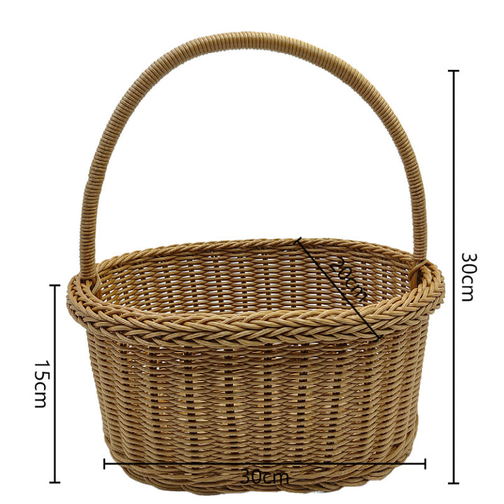 Handwoven Utility Basket Bowlift