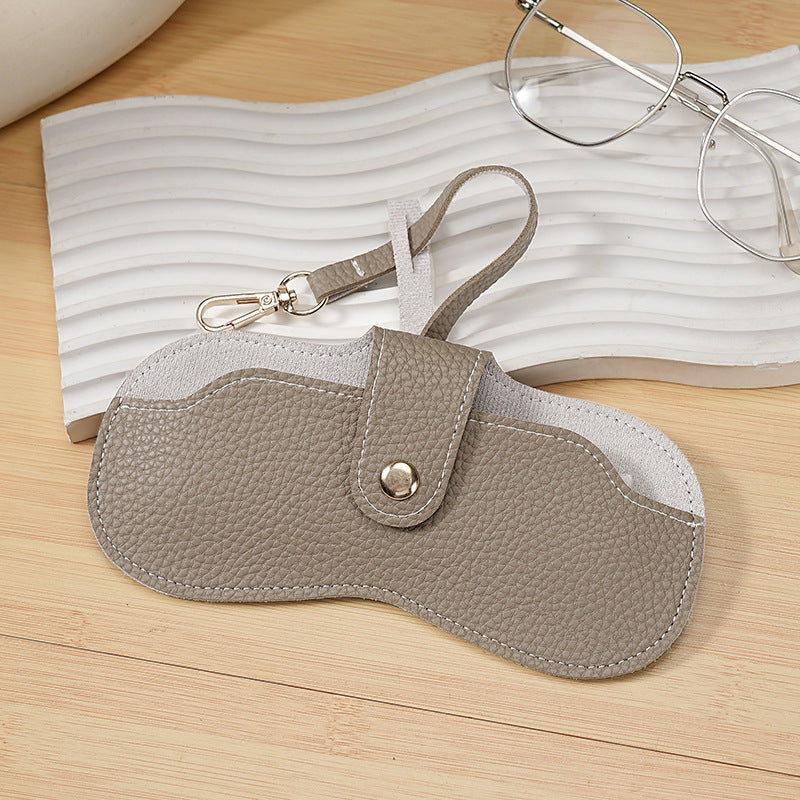 Leather Zippered Glasses Case Bowlift