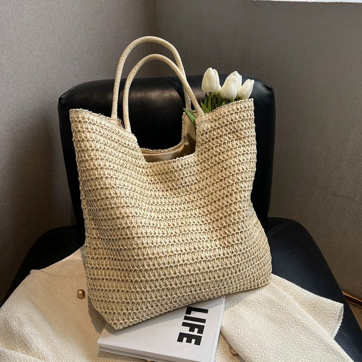 Casual Macrame Beach Bag Bowlift