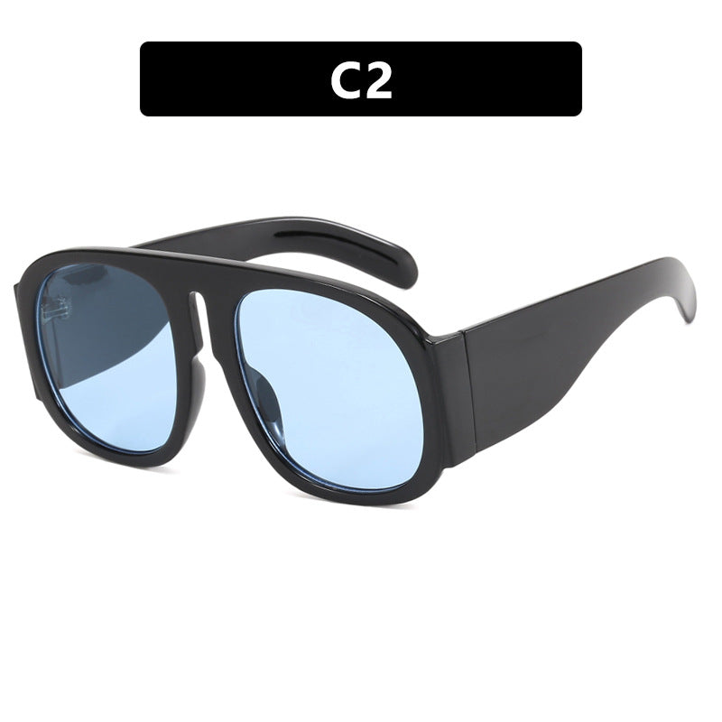 Women's oversized sunglasses with wide frame and high UV protection Bowlift