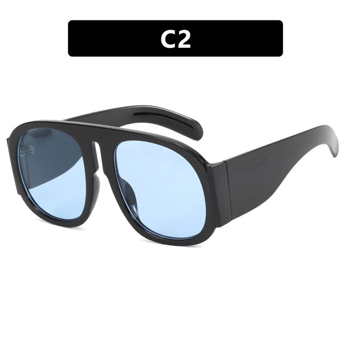 Women's oversized sunglasses with wide frame and high UV protection Bowlift