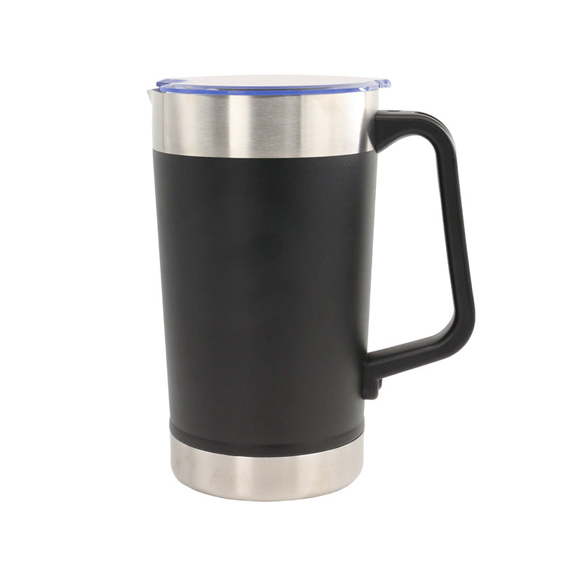 Women's insulated coffee cup with ergonomic handle Bowlift