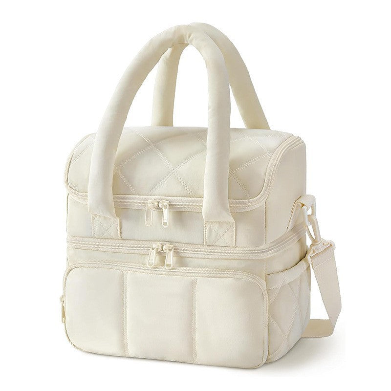 Stylish cooler bag with insulating interior compartment Bowlift