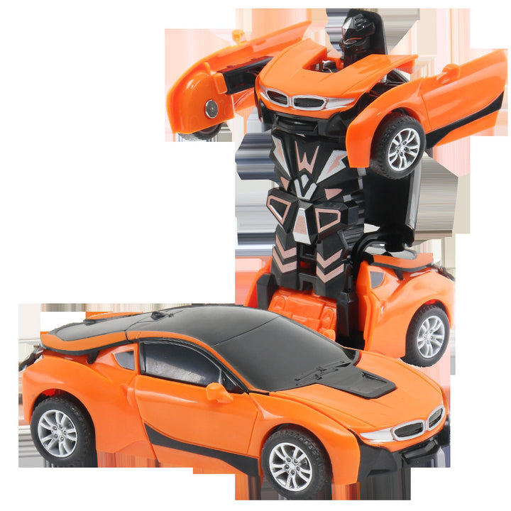 Transforming Racing Robot Car Toy Bowlift