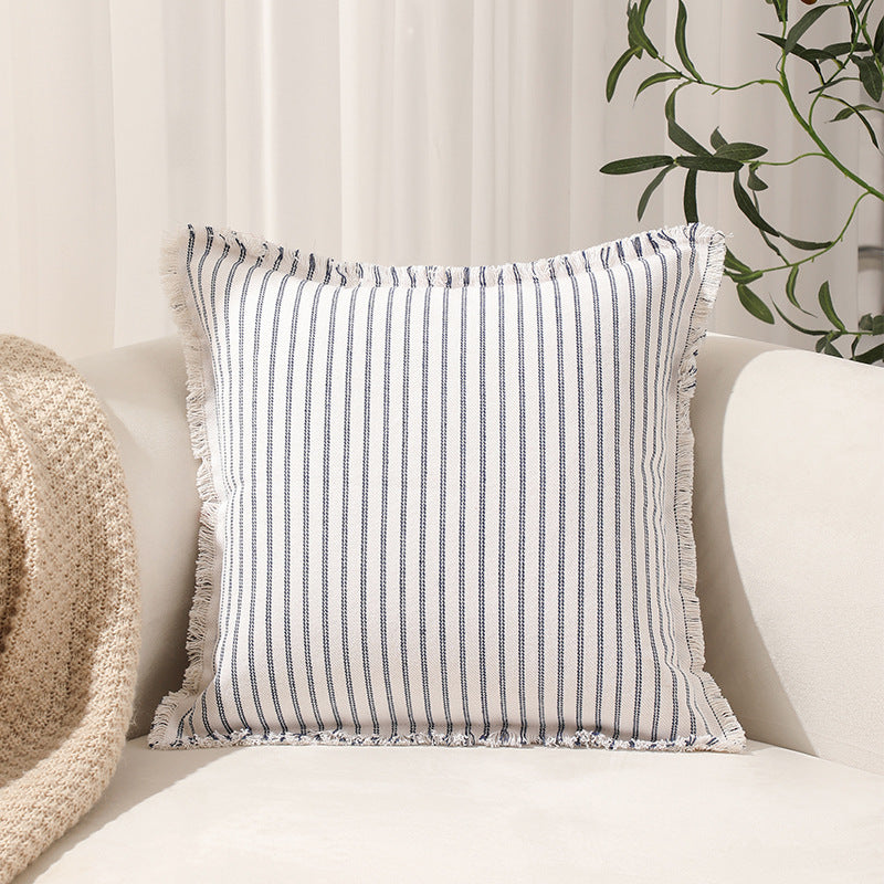 Decorative Striped Throw Pillow