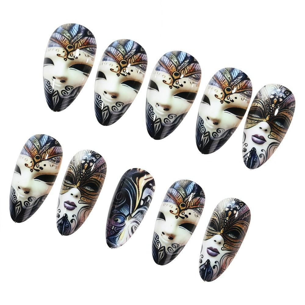 Creatively designed nail art Bowlift