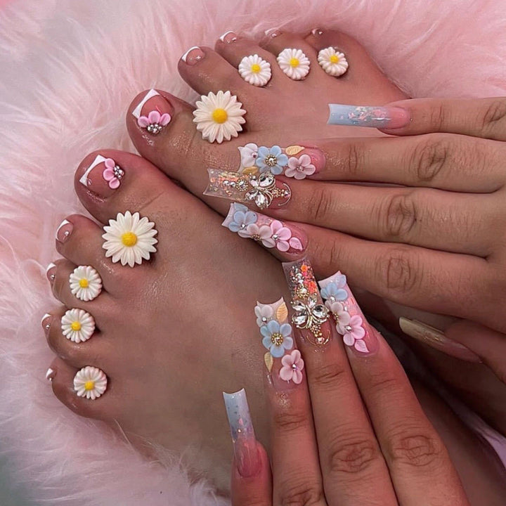 3D Floral Nail Art Kit Bowlift
