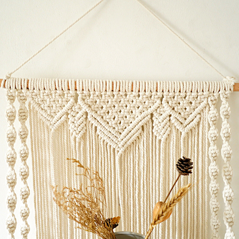 Macramé Wall Hanging Shelf Organizer Bowlift