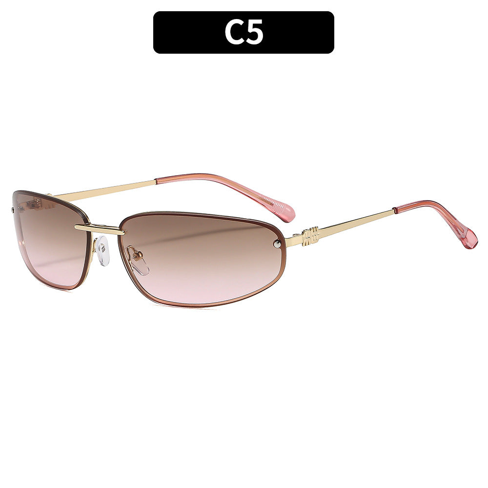 Elegant Oversized Shield Sunglasses
