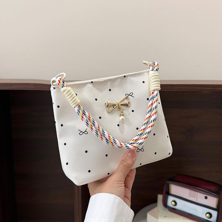 WoElegant Bow-Embellished Mini Crossbody Bag Bowlift