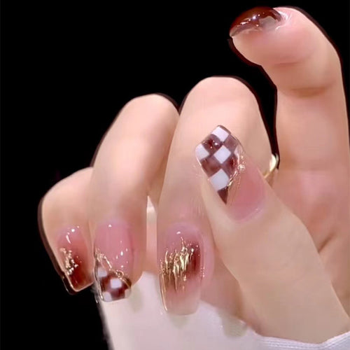 Artistic Nail Art Press-On Set Bowlift