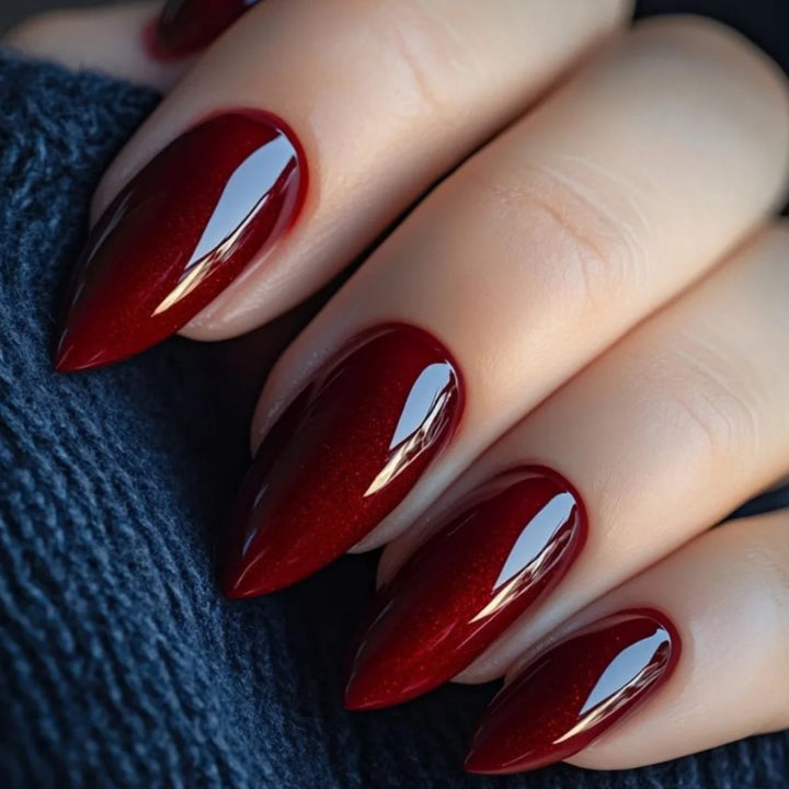 Glossy Stiletto Nail Extensions Bowlift 1789713427