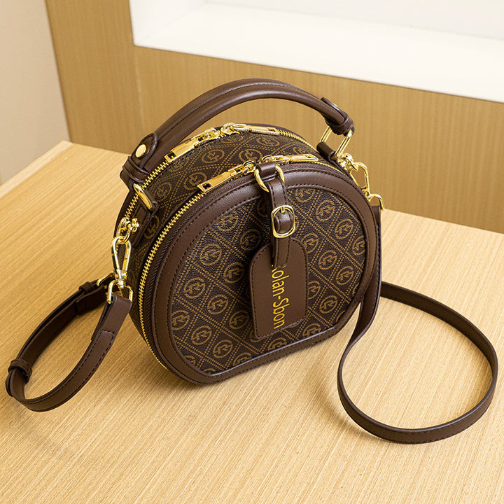 Round Structured Handbag