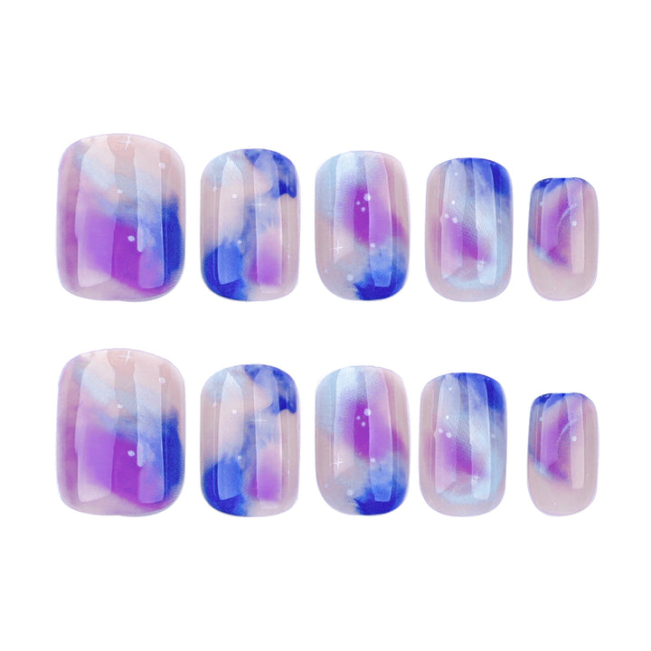Glamorous Nail Art with Elegant Gradient Bowlift