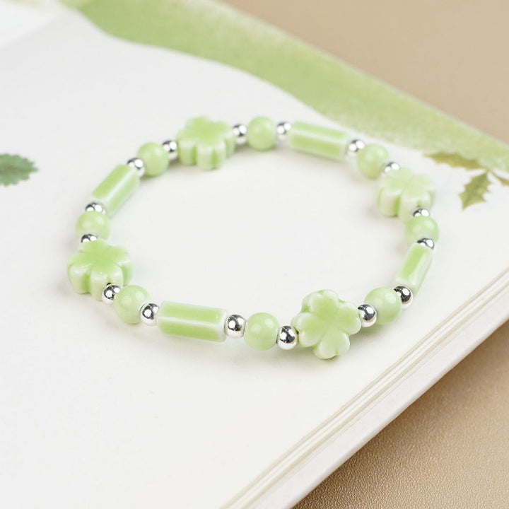 Heart-Shaped Beaded Bracelet Bowlift