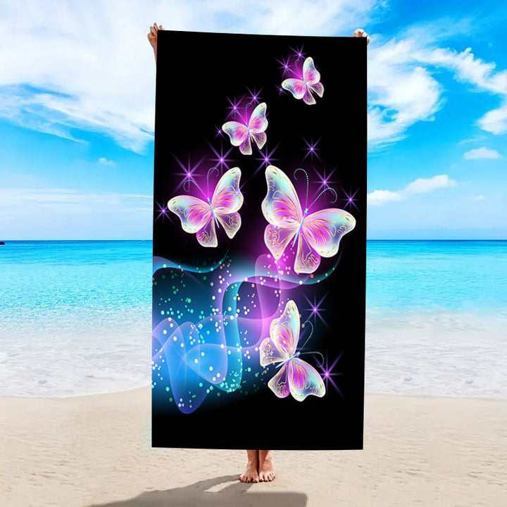 Nautical-Themed Beach Towel Bowlift