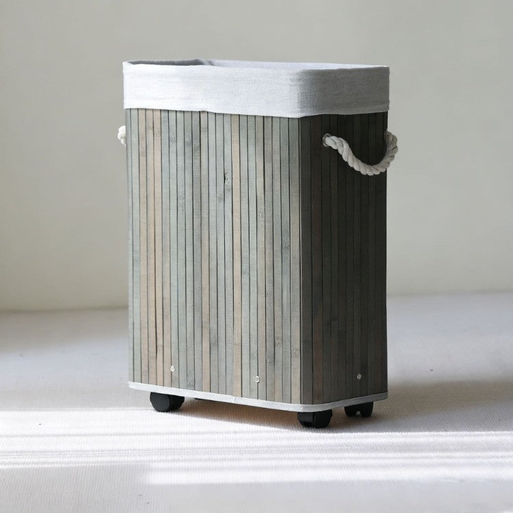 More modern laundry basket with practical movement system Bowlift